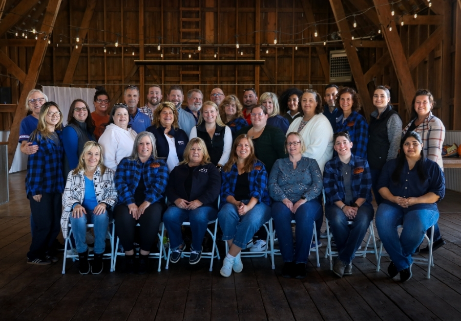 Group photo of all Big I CT staff.