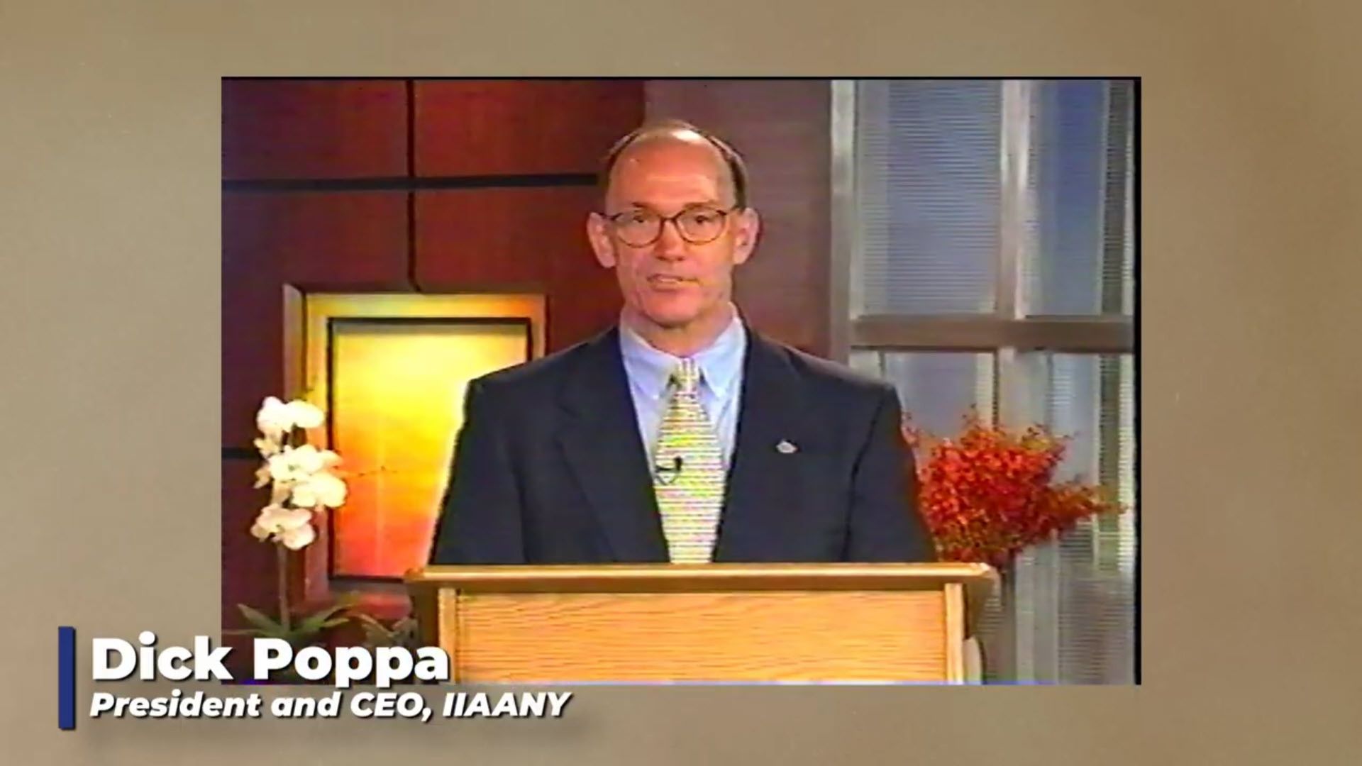 Screenshot from E&O seminar archive with Dick Poppa, former President and CEO of IIAANY.