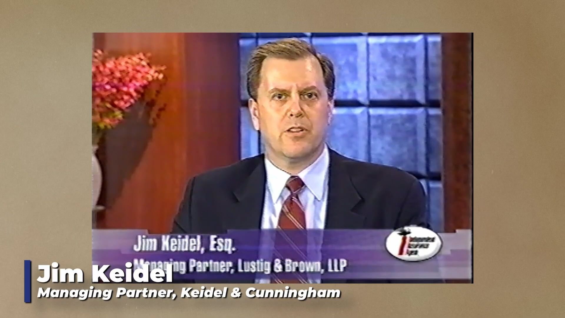 Screenshot from E&O seminar archive with Jim Keidel, Managing Partner at Keidel & Cunningham.
