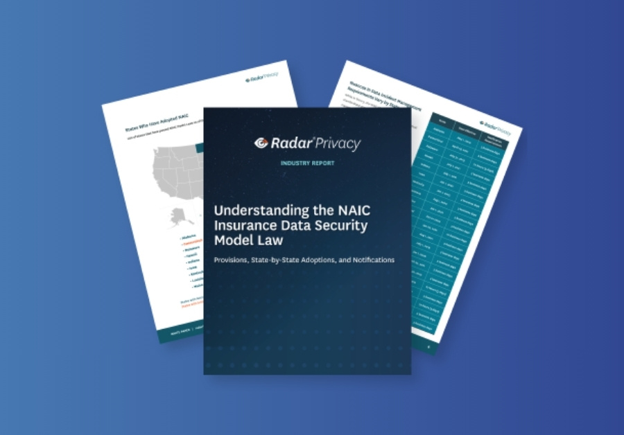 Preview of the RadarFirst article on Understanding the NAIC Insurance Data Security Model Law.