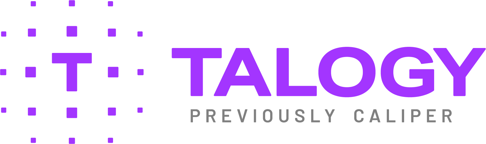 Talogy previously Caliper logo.