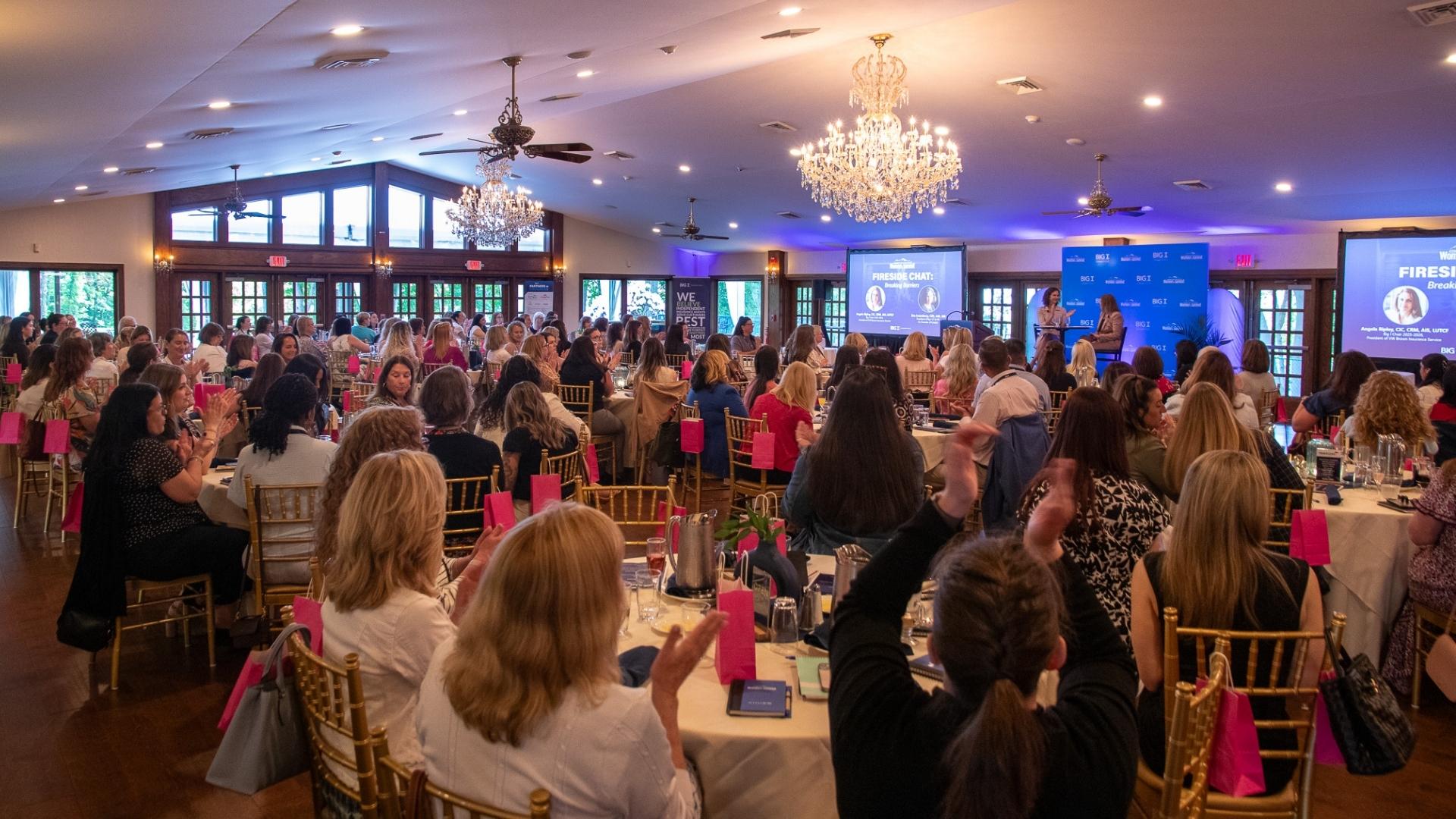Wide view of room at the 2026 CT Insurance Women's Summit.
