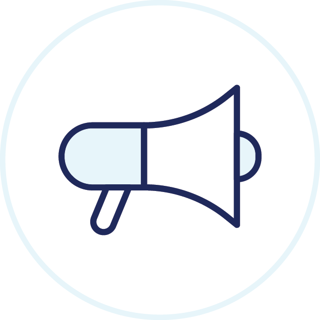 Megaphone icon.