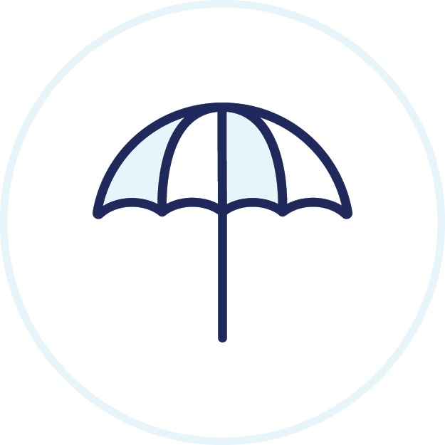 Umbrella icon.